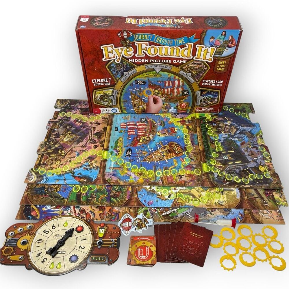 Journey Through Time Eye Found It Hidden Picture Game Wonder Forge Flawed